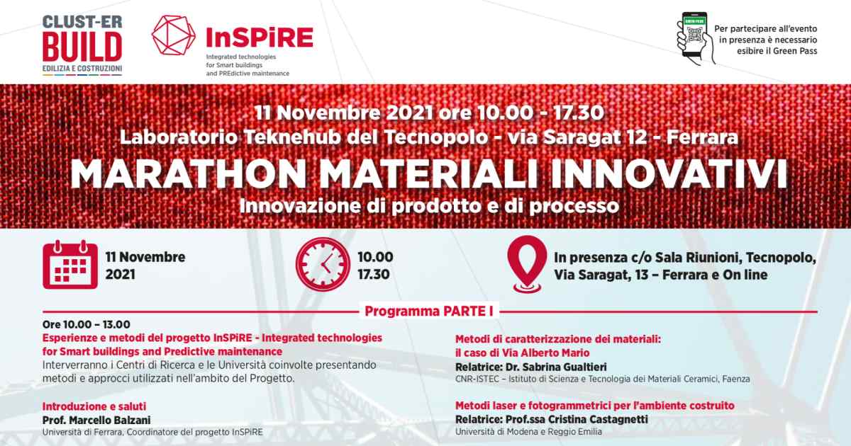 marathon materiali innovativi - ferrara 2021